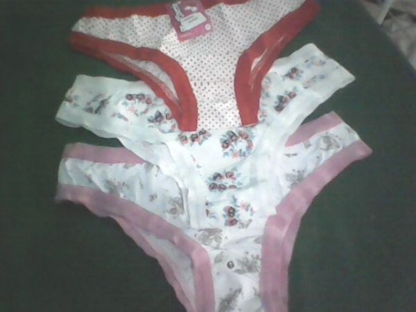 calcinha com flores